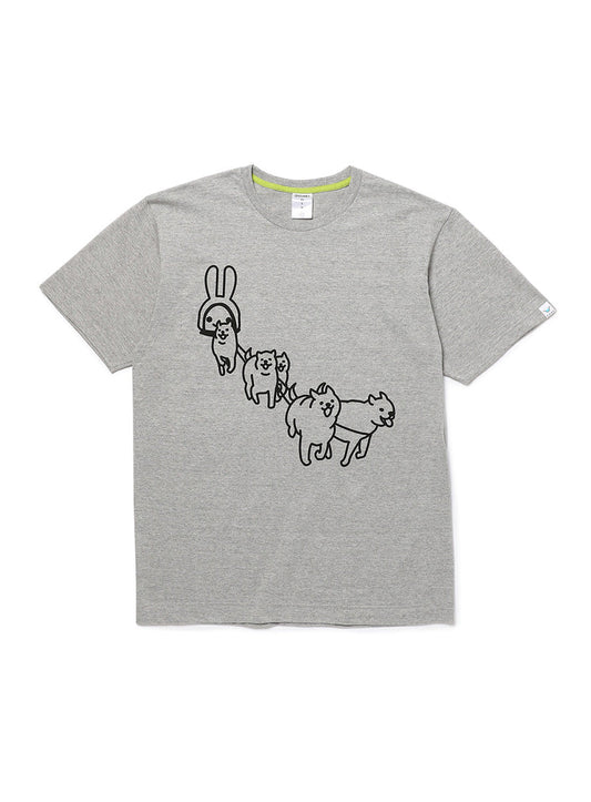 わんわんTシャツ 犬ぞり