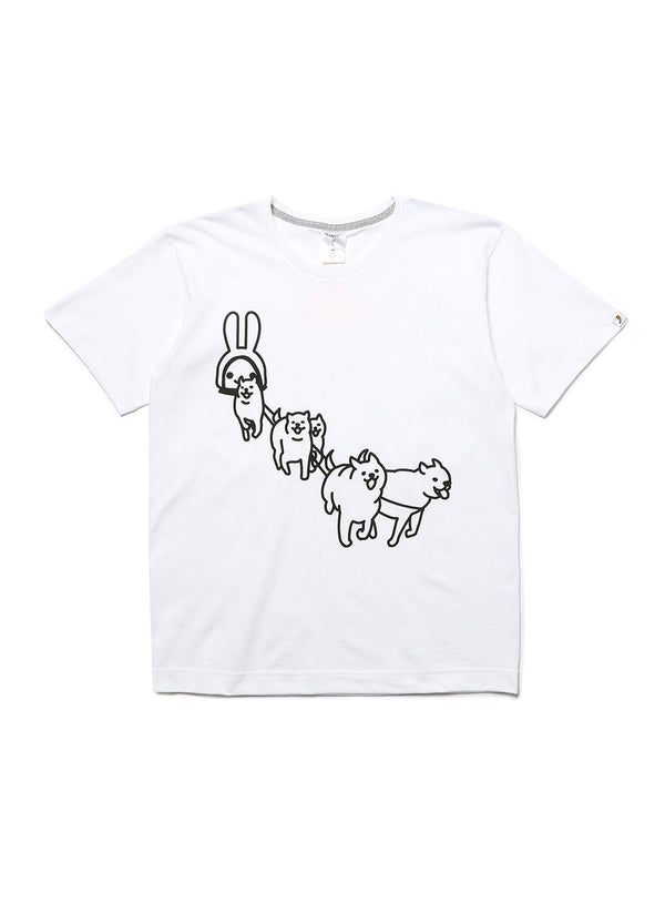わんわんTシャツ 犬ぞり