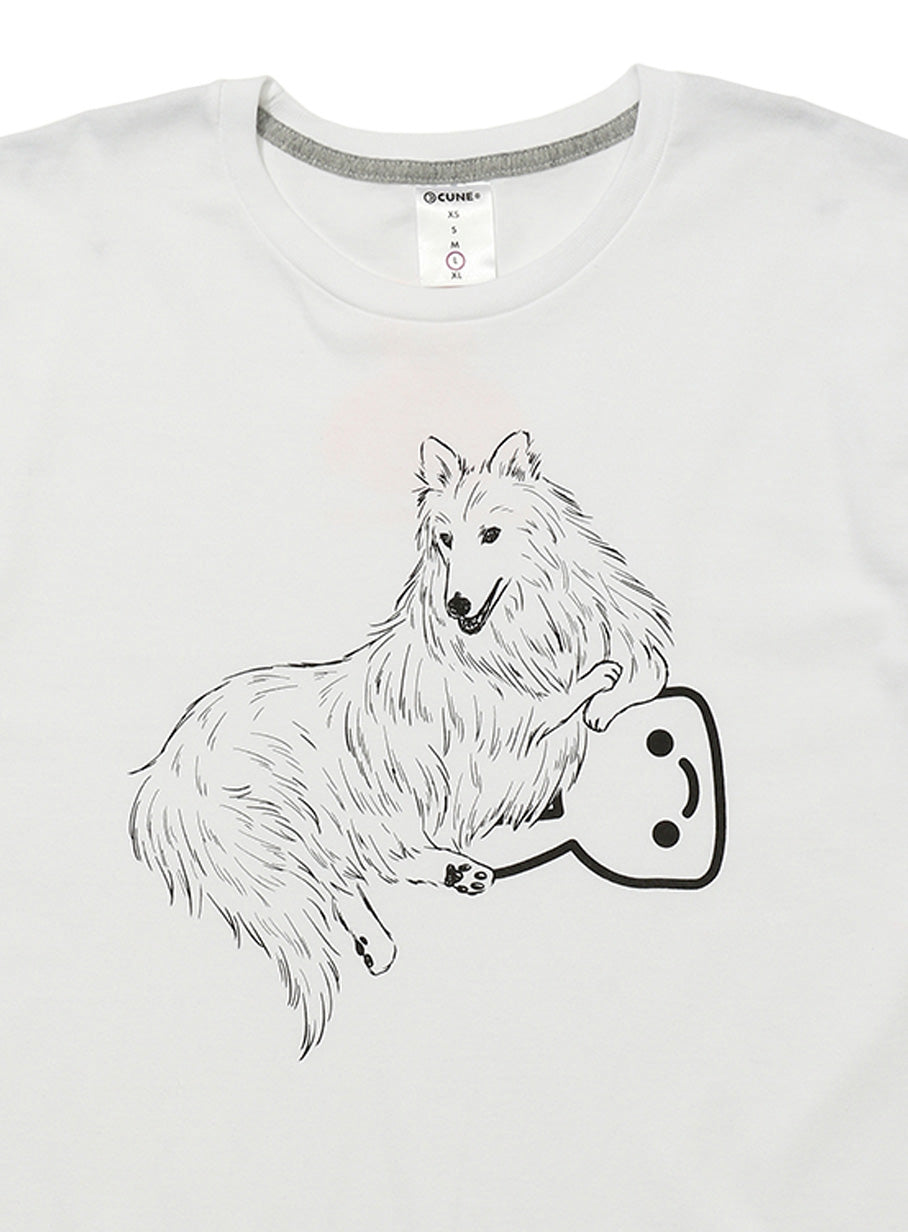 わんわんTシャツ コリー