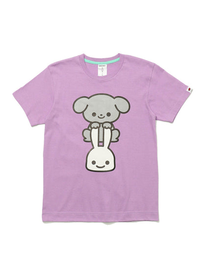 わんわんTシャツ 灰色の犬