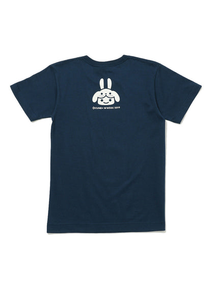 わんわんTシャツ 灰色の犬