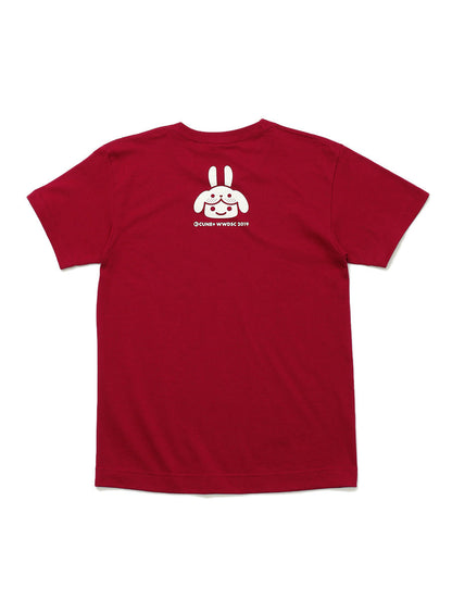 わんわんTシャツ 灰色の犬