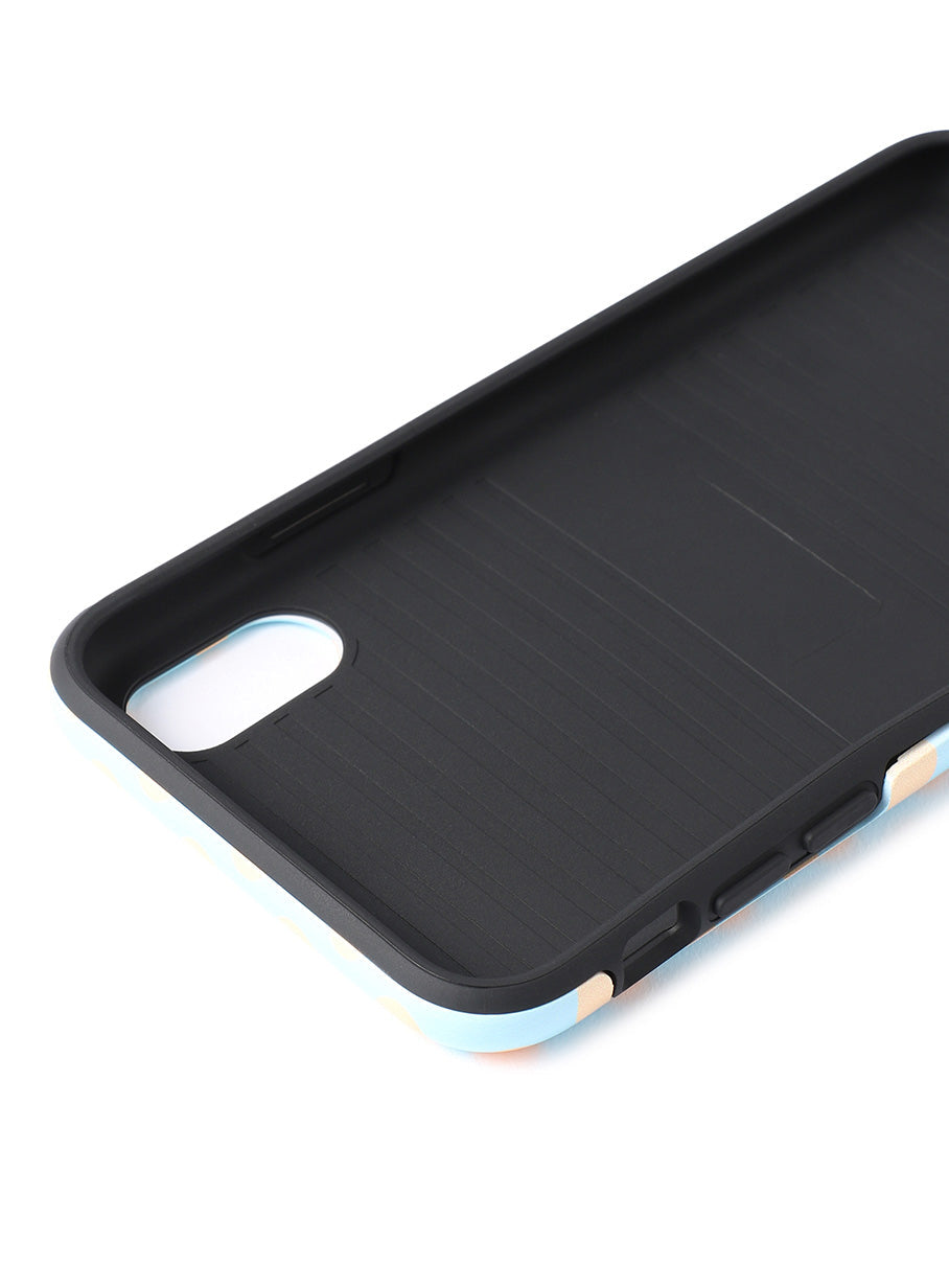 わんわんiPhoneケース X 灰色の犬