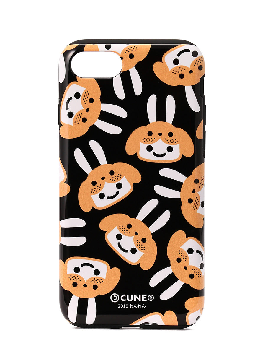 わんわんiPhoneケース 6/7/8 犬ウサギ