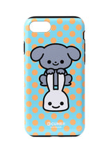 わんわんiPhoneケース 6/7/8 灰色の犬