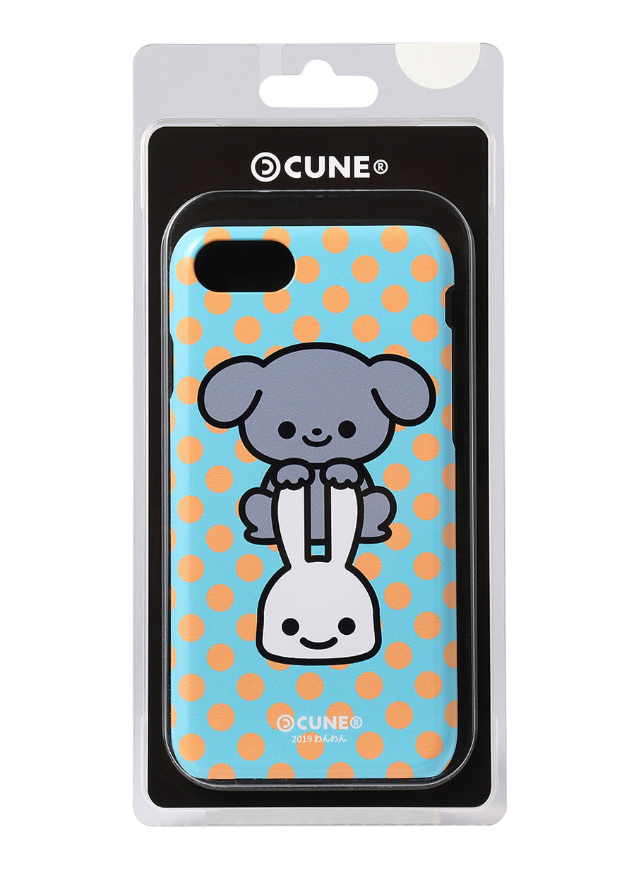 わんわんiPhoneケース 6/7/8 灰色の犬