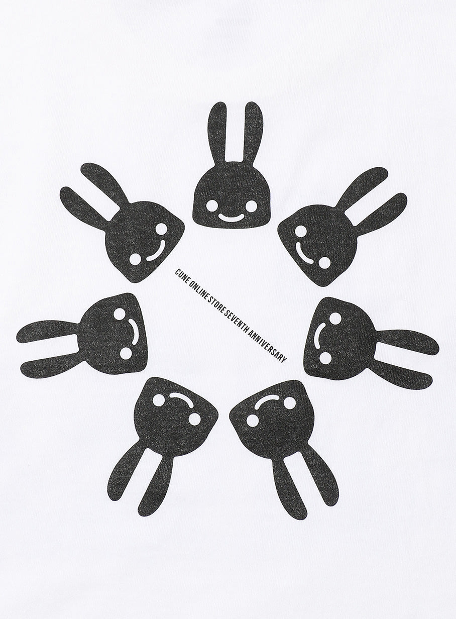 7th Anniv. T-SHIRTS 七人の兎