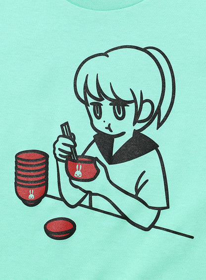 7th Anniv. T-SHIRTS わんこそば七杯目