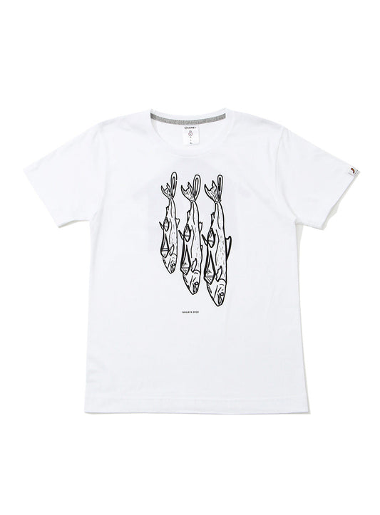 47都道府県Tシャツ　新潟県 塩引鮭