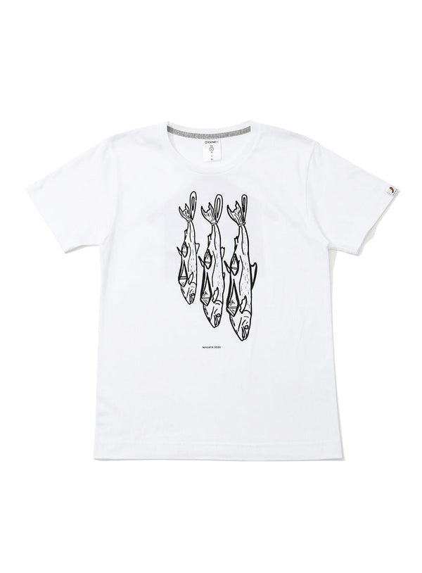 47都道府県Tシャツ　新潟県 塩引鮭