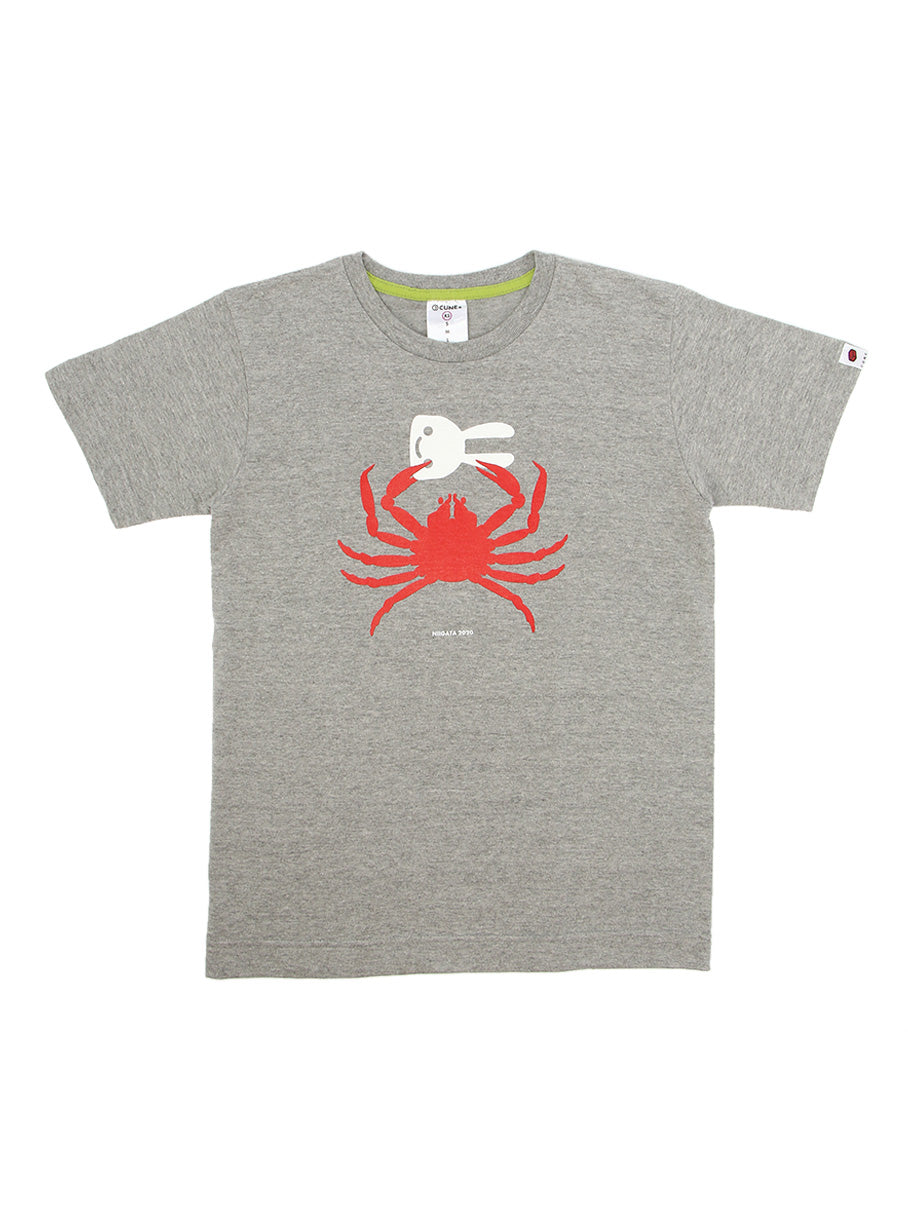 48都道府県Tシャツ　新潟県 カニ