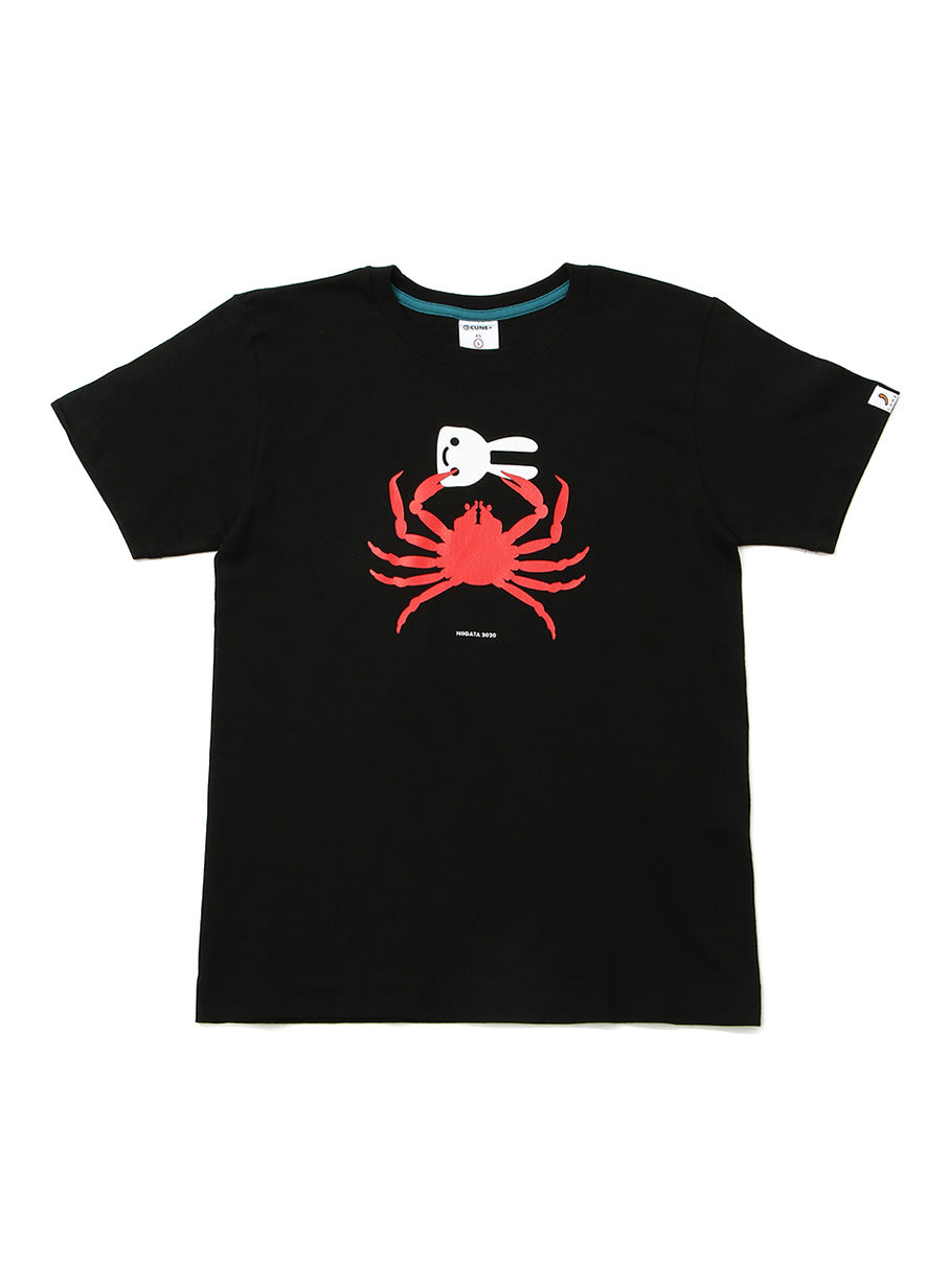 48都道府県Tシャツ　新潟県 カニ