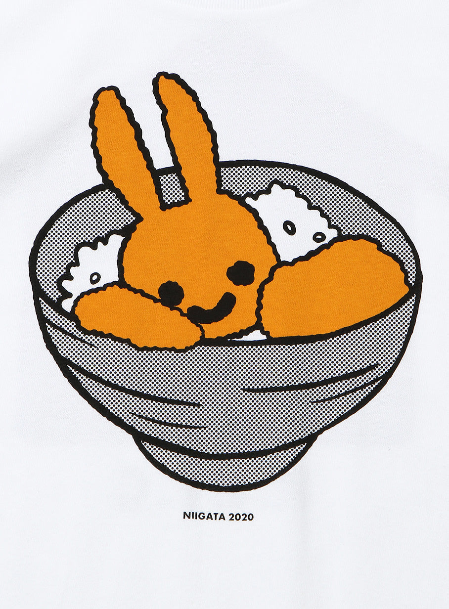 47都道府県Tシャツ　新潟県 タレカツ丼