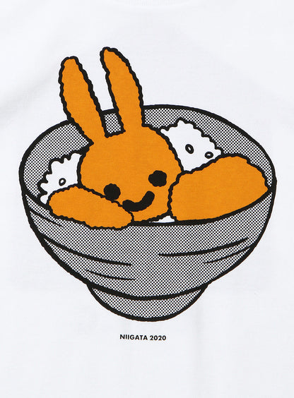 47都道府県Tシャツ　新潟県 タレカツ丼
