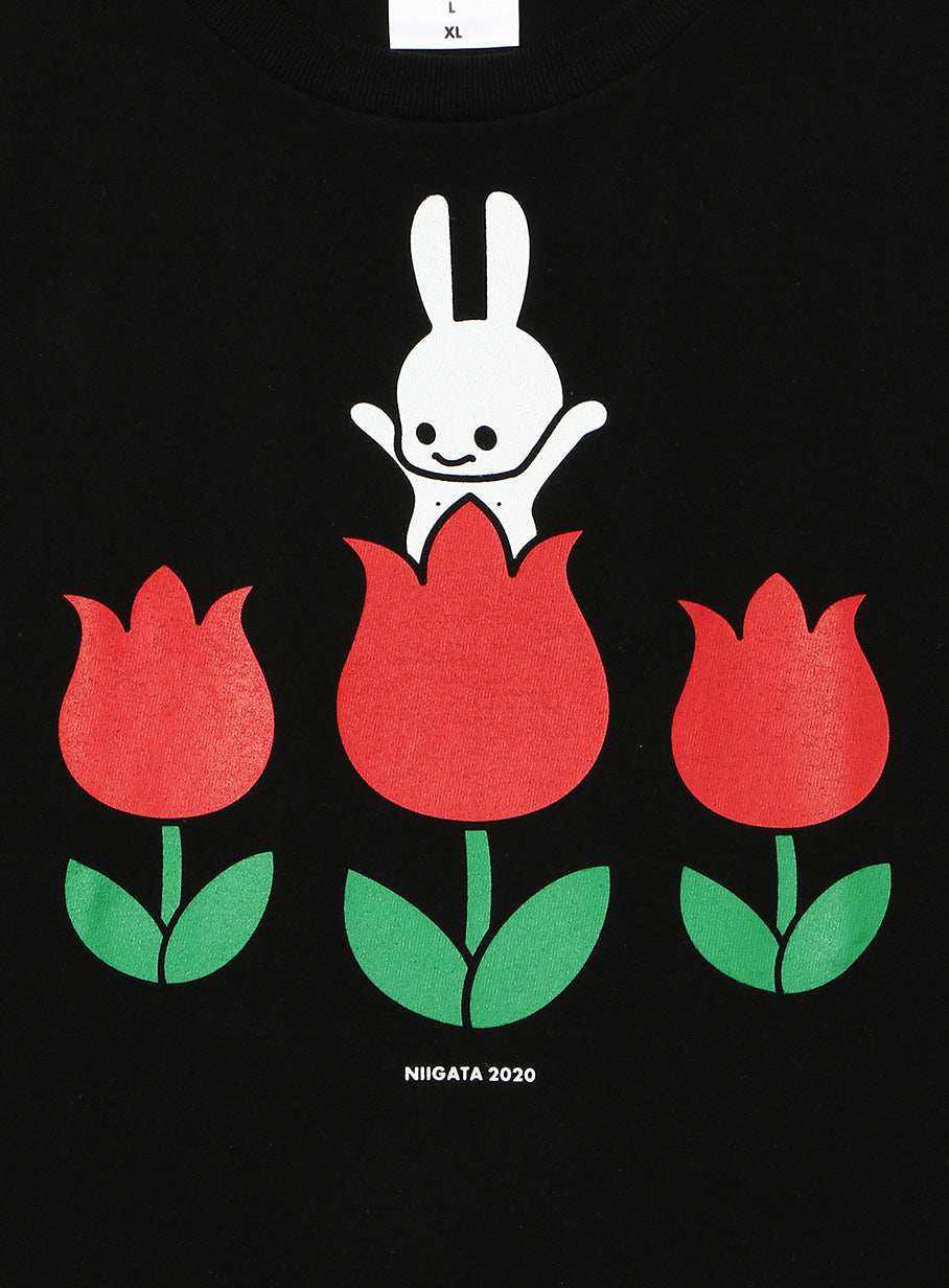 47都道府県Tシャツ　新潟県 チューリップ