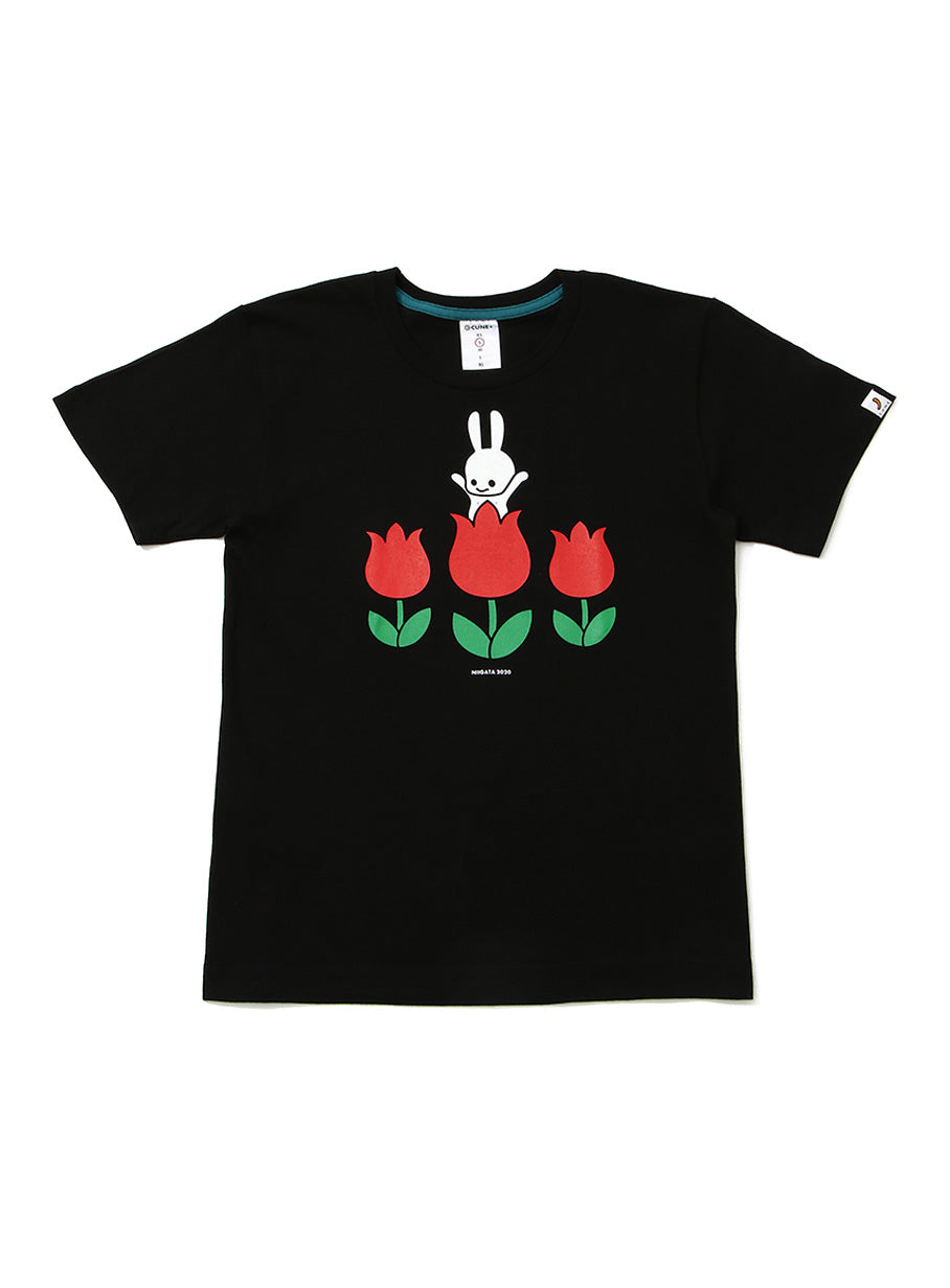47都道府県Tシャツ　新潟県 チューリップ