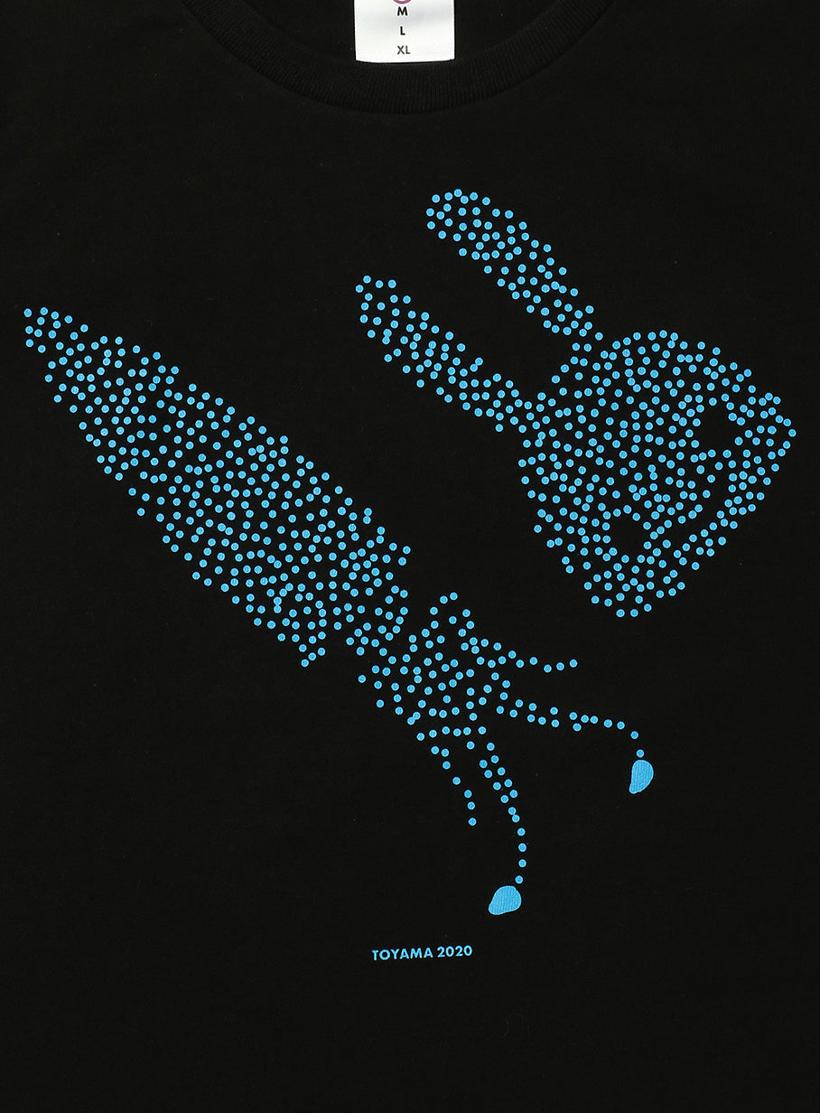 47都道府県Tシャツ　富山県