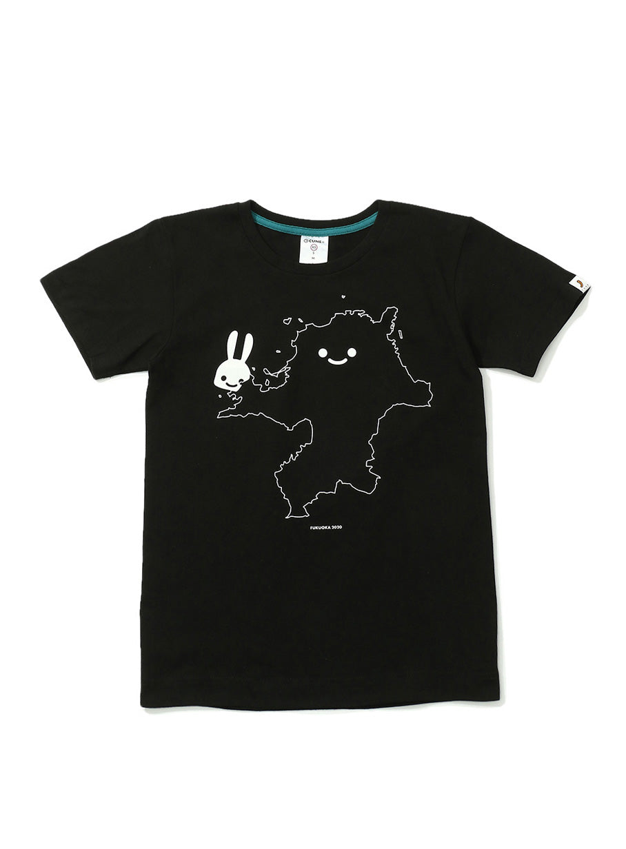 47都道府県Tシャツ　福岡県