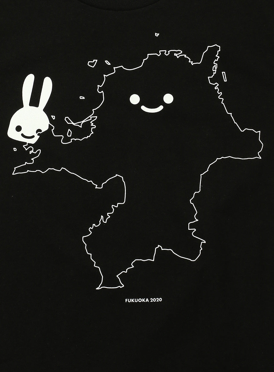 47都道府県Tシャツ　福岡県