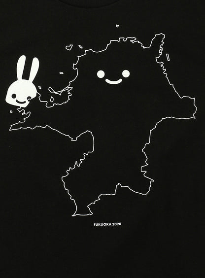 47都道府県Tシャツ　福岡県