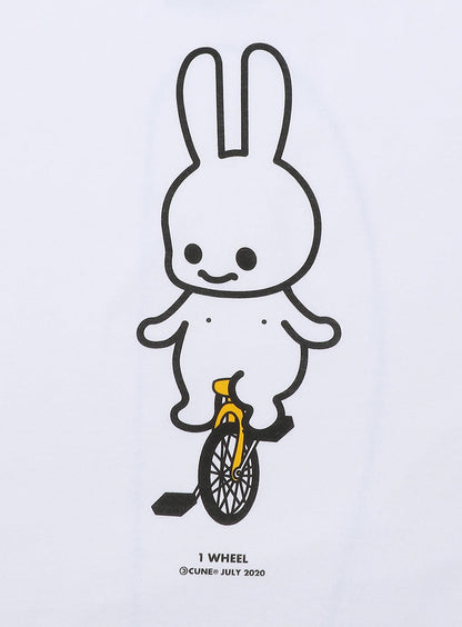 4種類Tシャツ 乗り物 1 WHEEL