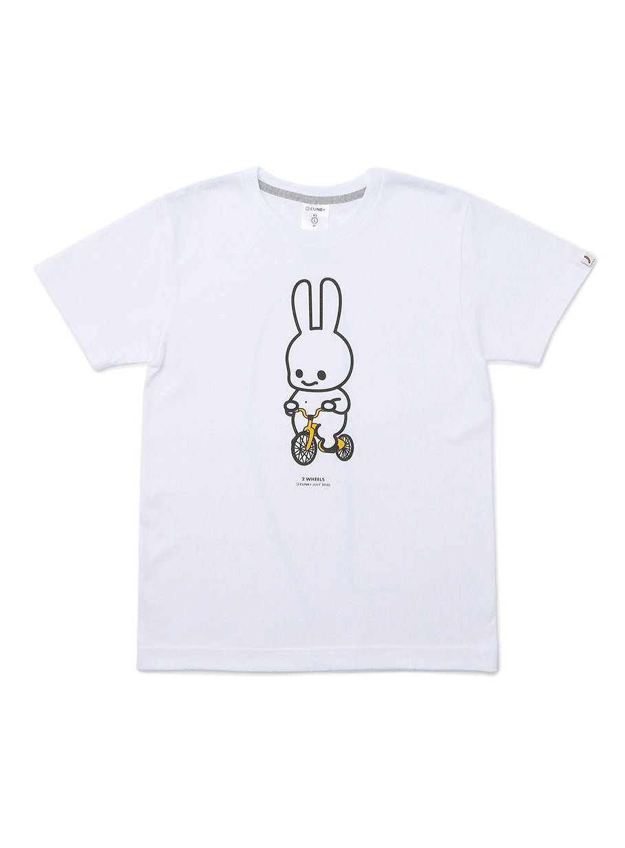 4種類Tシャツ 乗り物 2 WHEELS