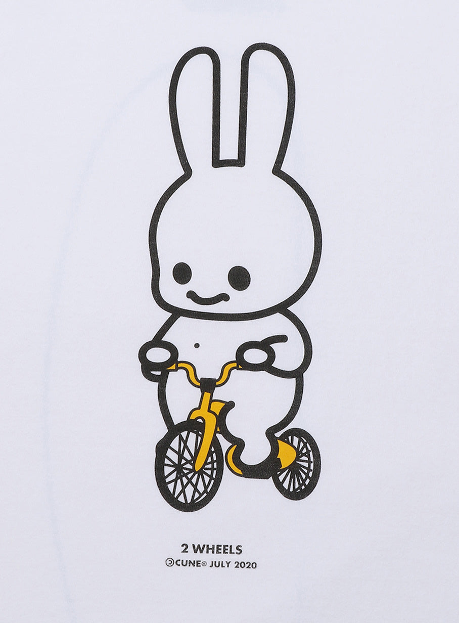 4種類Tシャツ 乗り物 2 WHEELS
