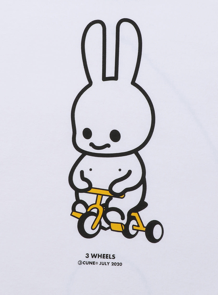 4種類Tシャツ 乗り物 3 WHEELS
