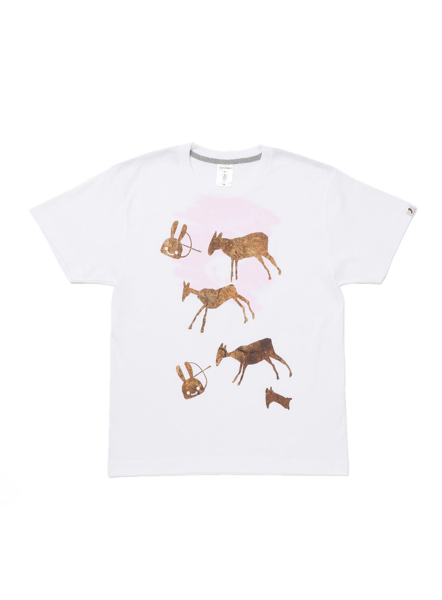 絵画部Tシャツ 原始美術