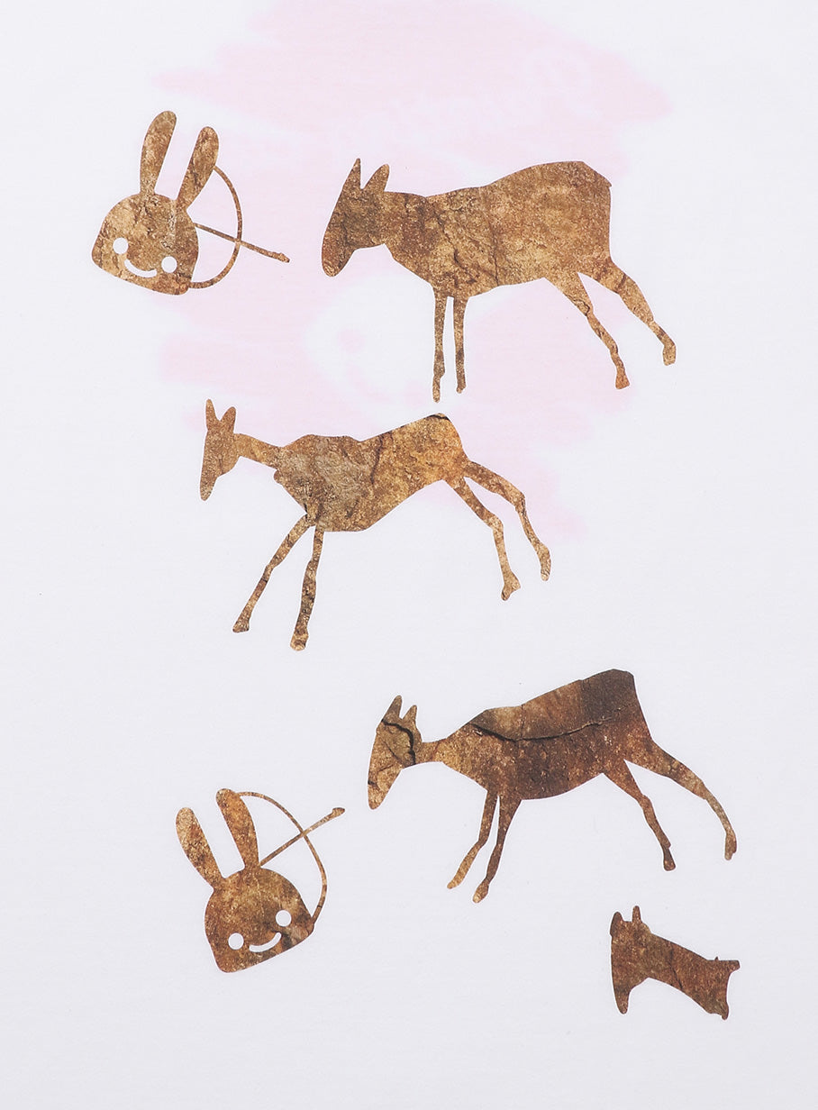 絵画部Tシャツ 原始美術