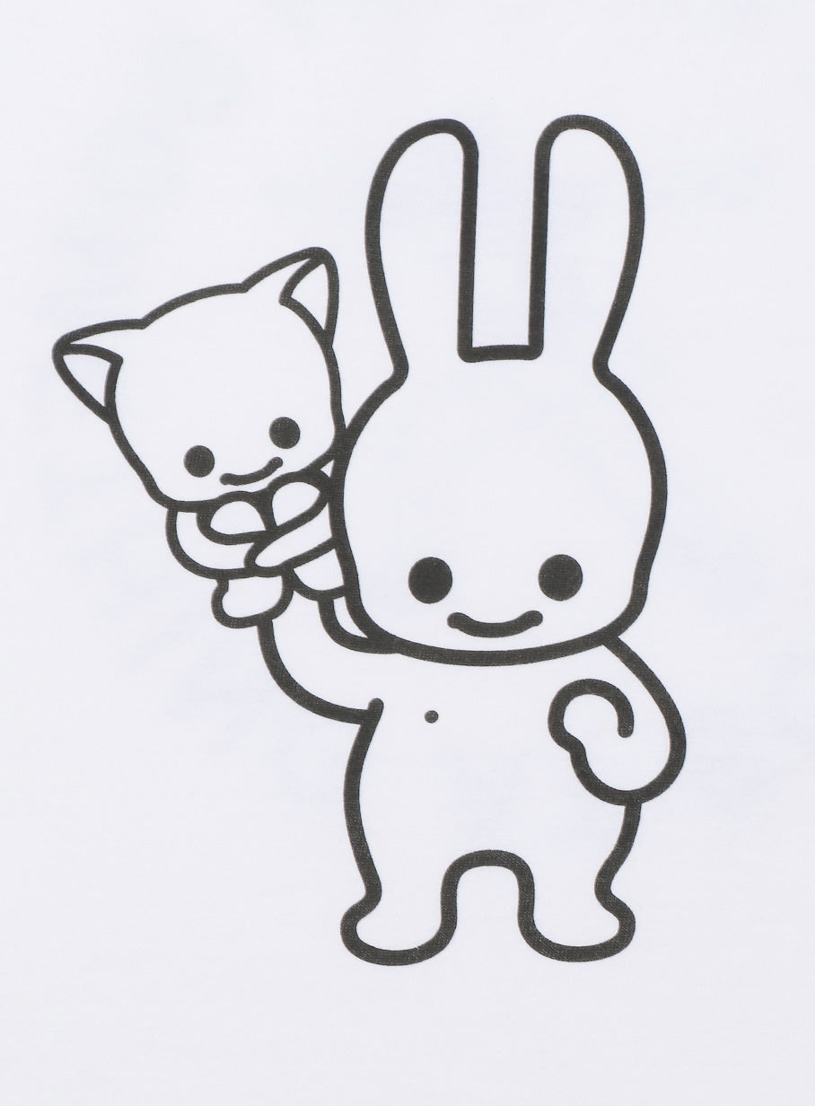 野球部Tシャツ ネコ