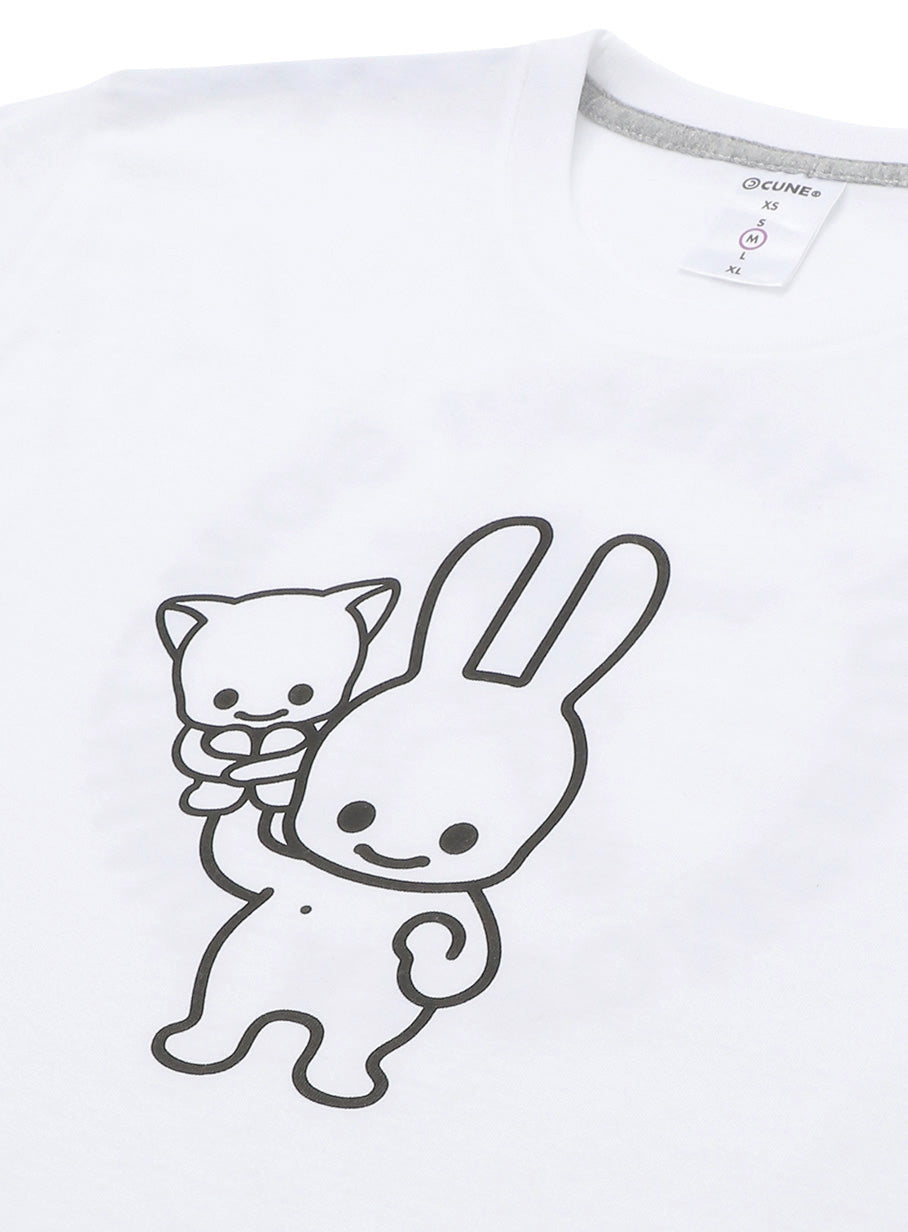 野球部Tシャツ ネコ