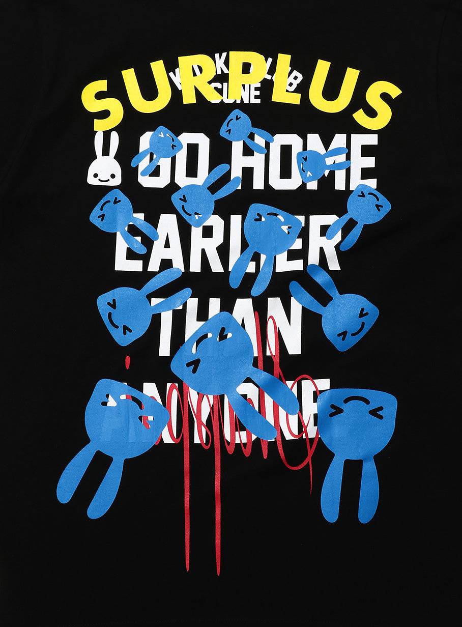 帰宅部Tシャツ キックボード FAILURE