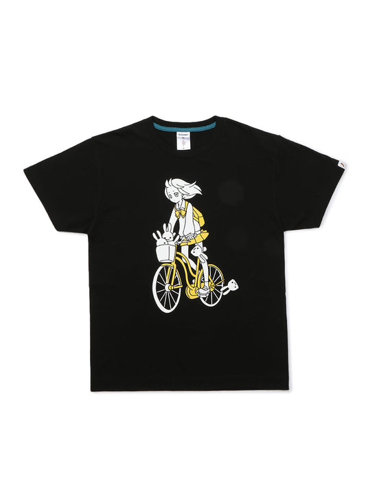 帰宅部Tシャツ 自転車