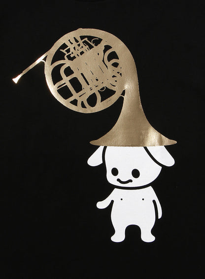 吹奏楽部Tシャツ ホルン
