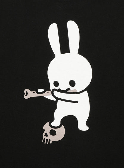 吹奏楽部Tシャツ 骨のフルート