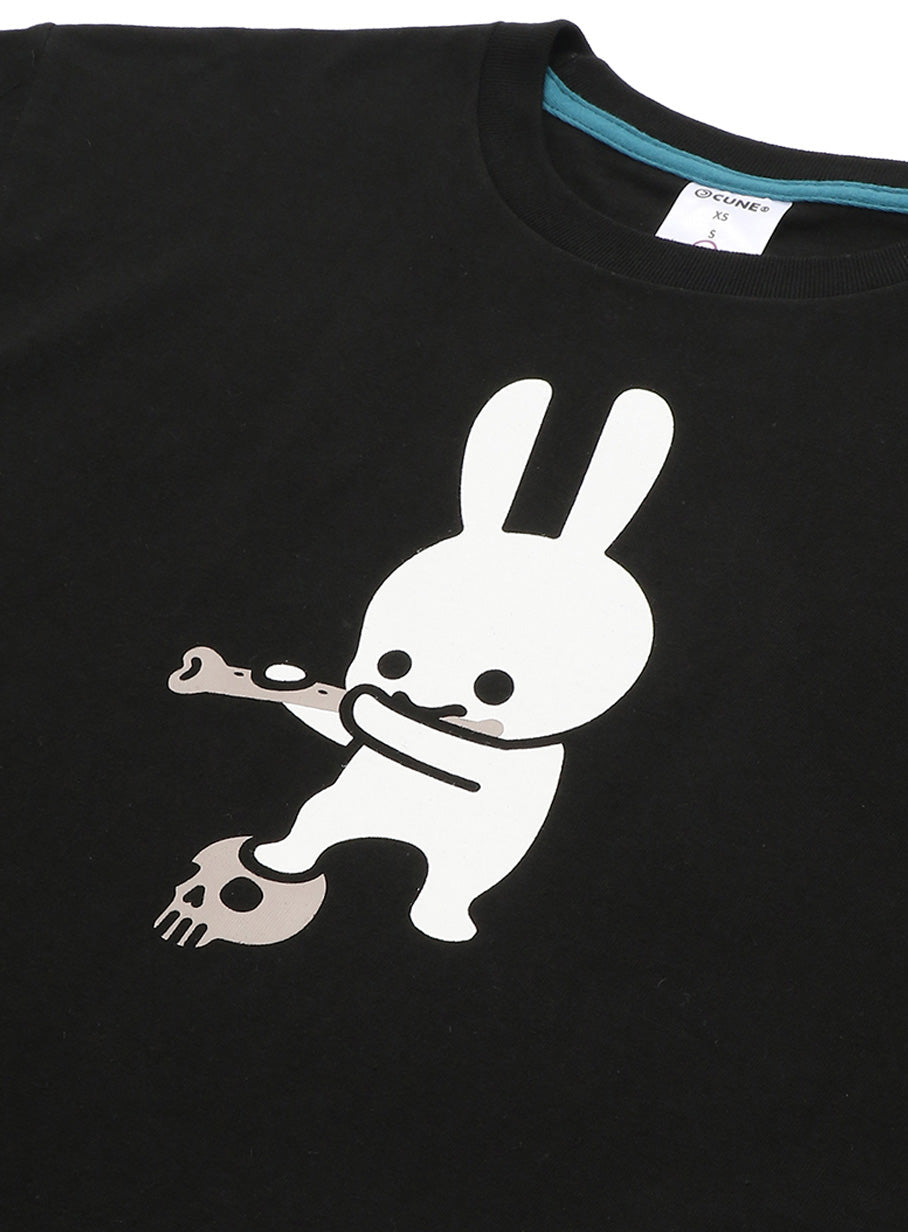 吹奏楽部Tシャツ 骨のフルート