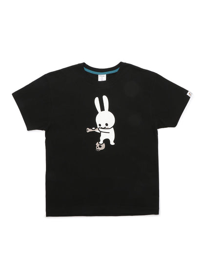 吹奏楽部Tシャツ 骨のフルート