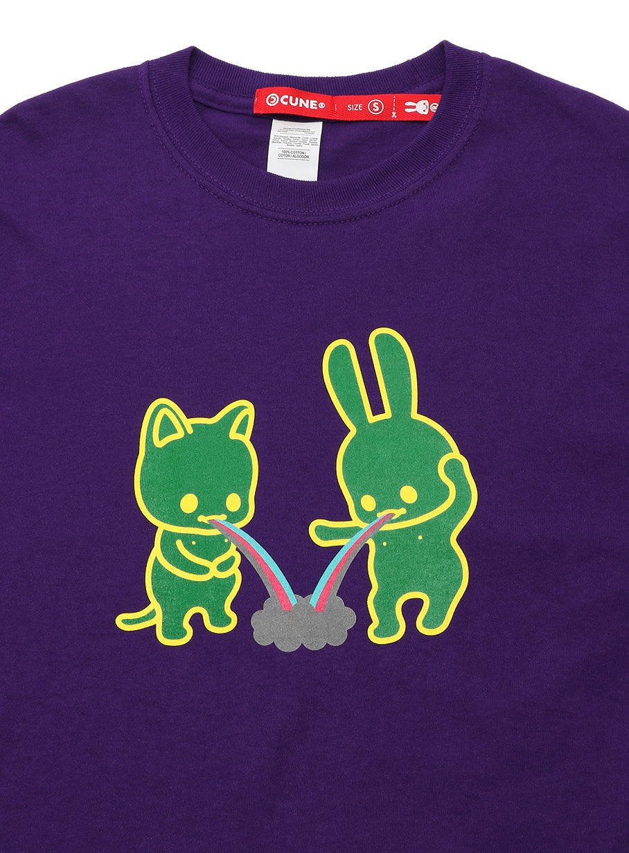 CUNE LS Tee 色間違い 虹ゲロ
