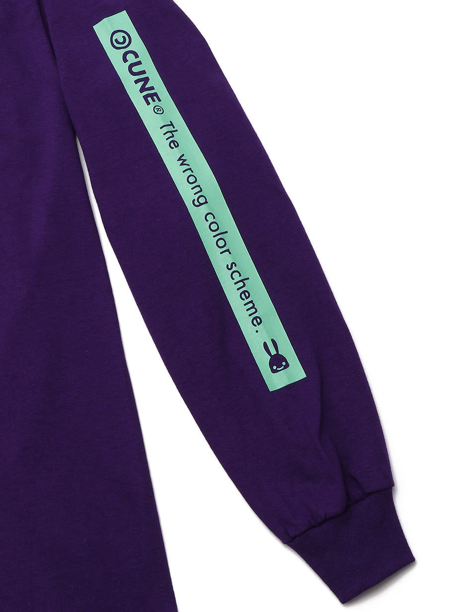 CUNE LS Tee 色間違い 虹ゲロ