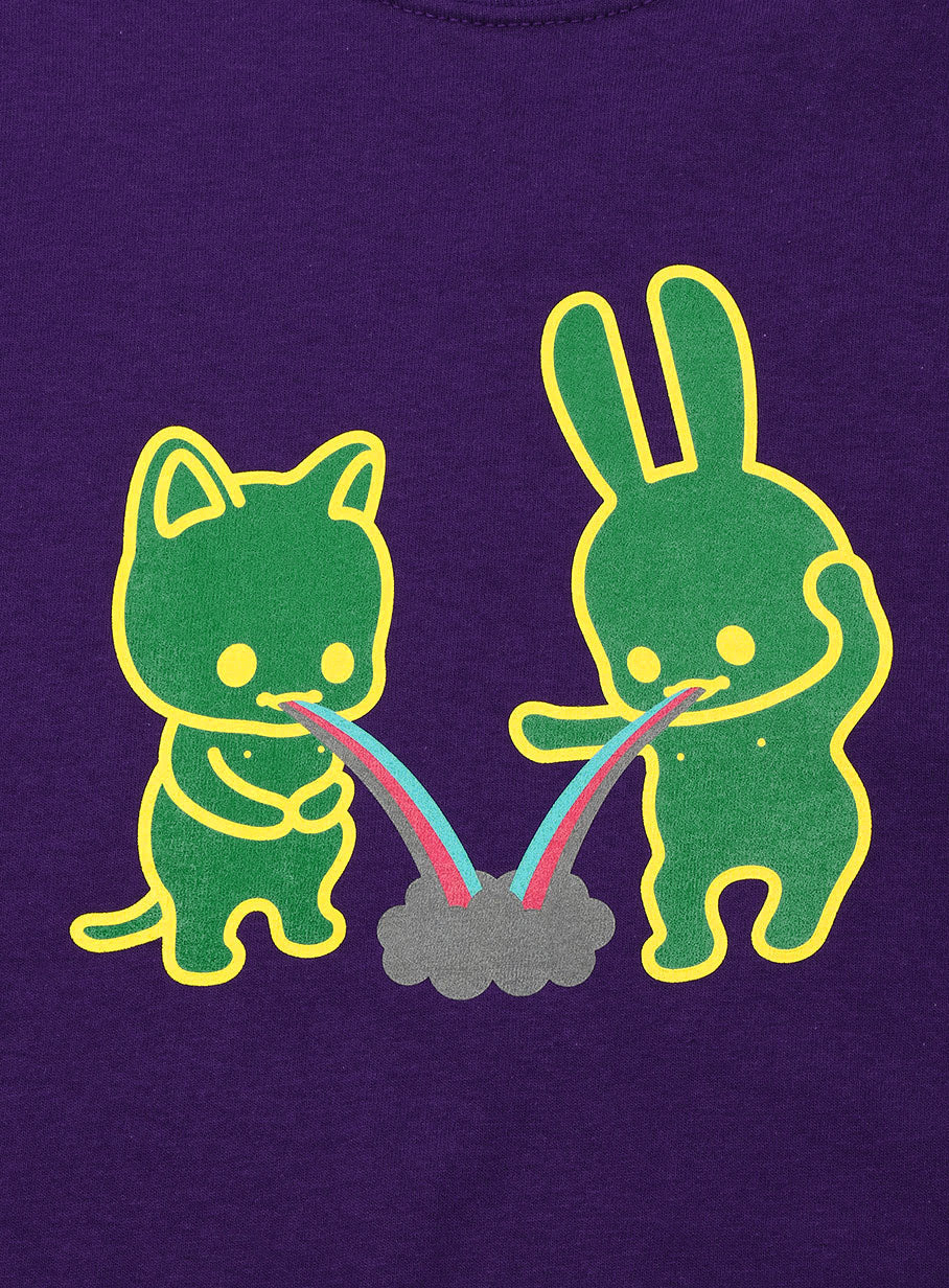 CUNE LS Tee 色間違い 虹ゲロ