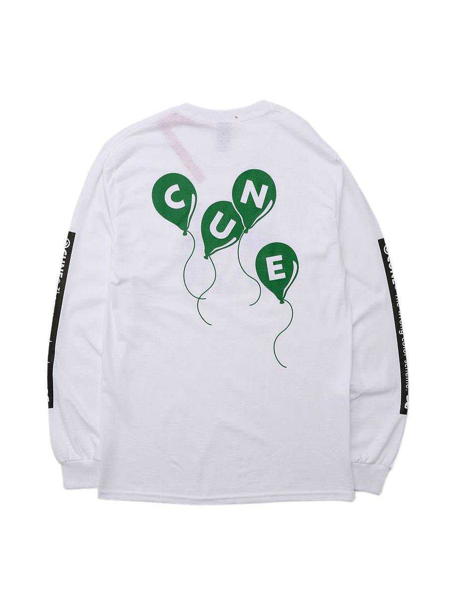 CUNE LS Tee 色間違い 虹ゲロ