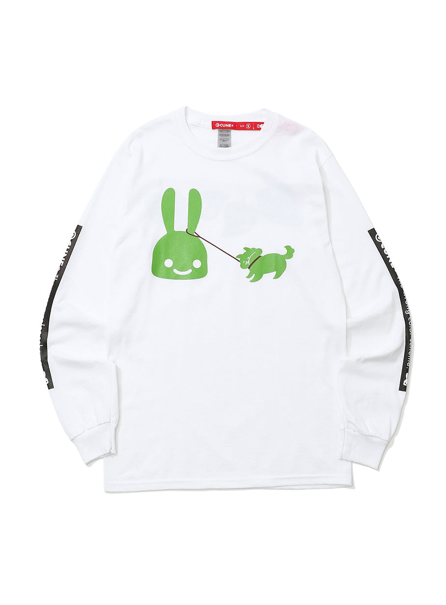 CUNE LS Tee 色間違い 散歩