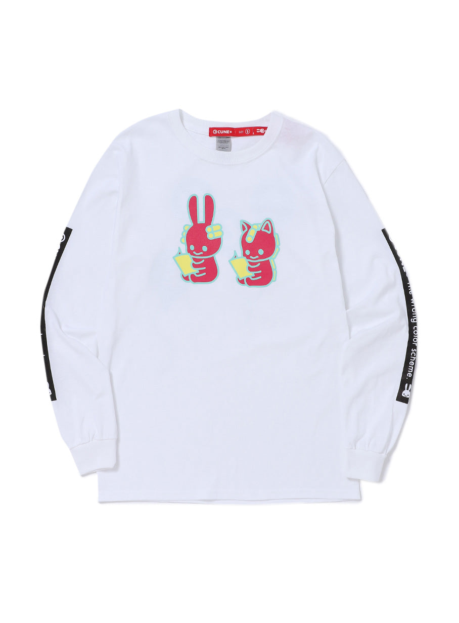 CUNE LS Tee 色間違い パーマ