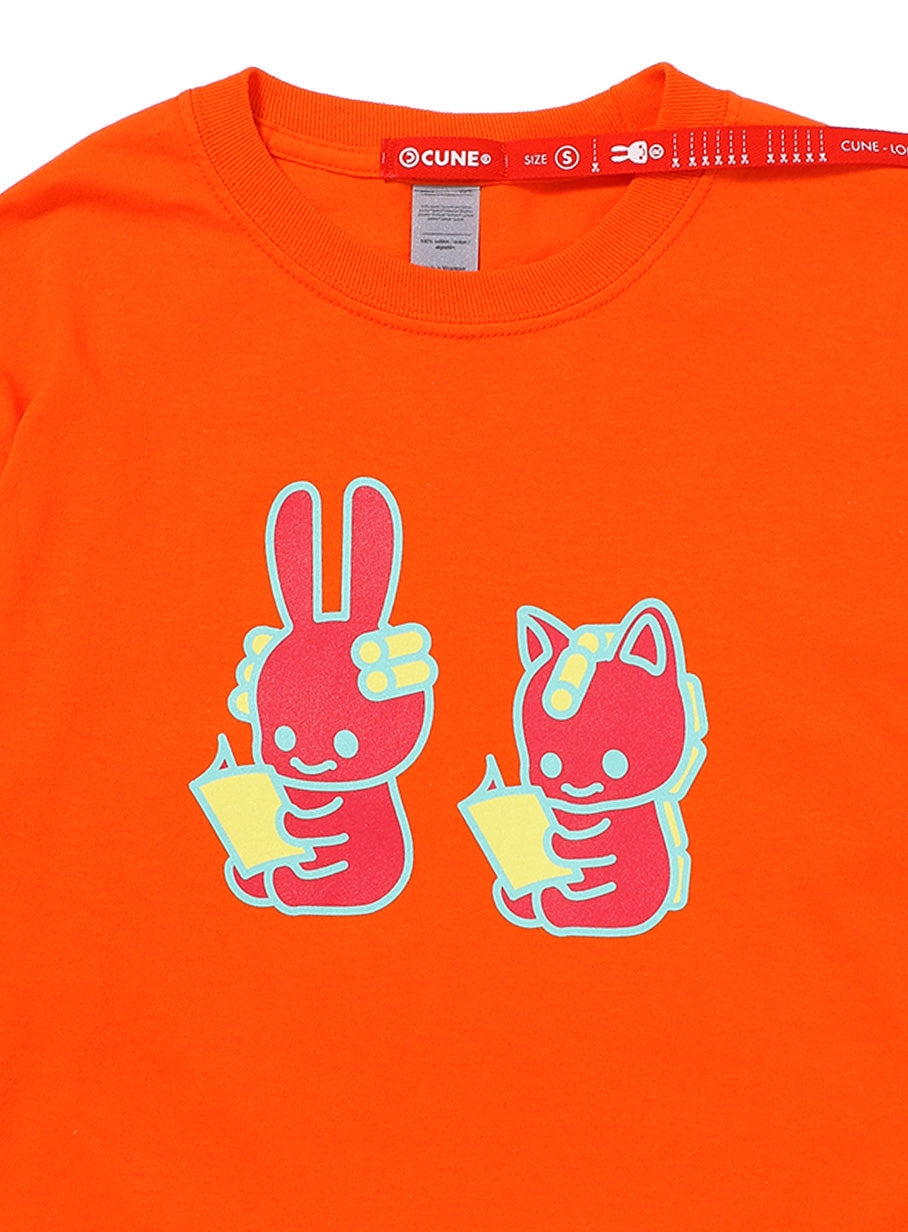 CUNE LS Tee 色間違い パーマ