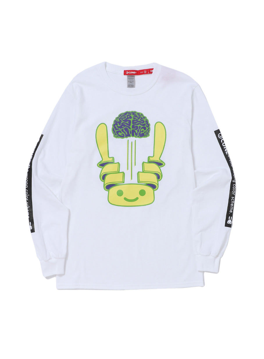 CUNE LS Tee 色間違い 脳ミソ
