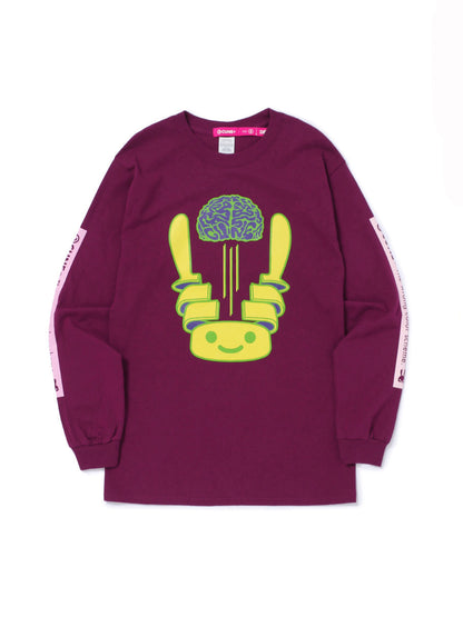 CUNE LS Tee 色間違い 脳ミソ