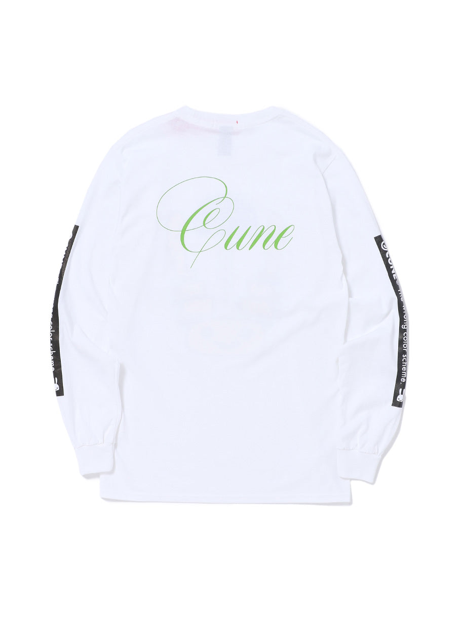 CUNE LS Tee 色間違い 脳ミソ