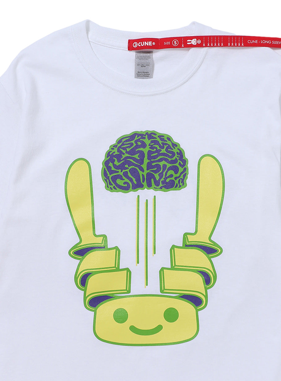 CUNE LS Tee 色間違い 脳ミソ