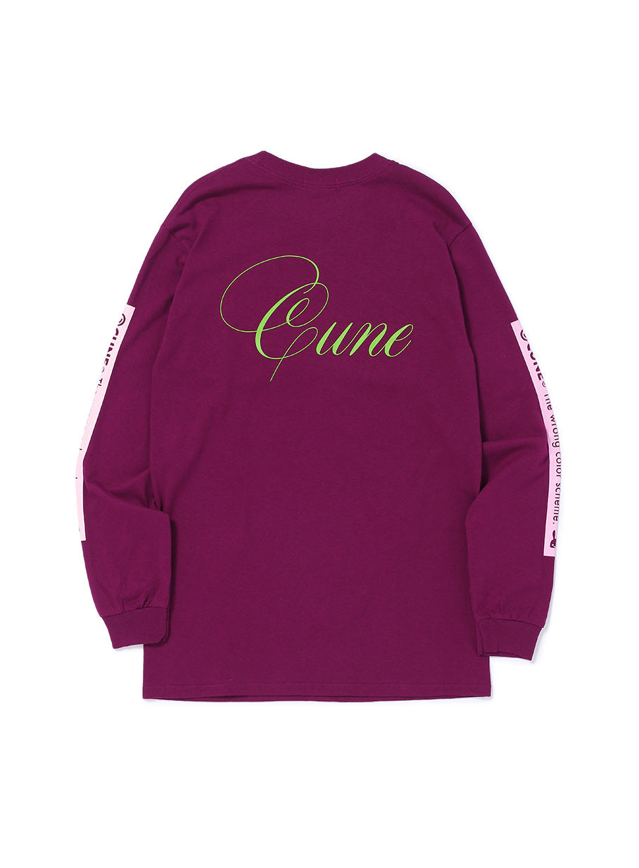 CUNE LS Tee 色間違い 脳ミソ